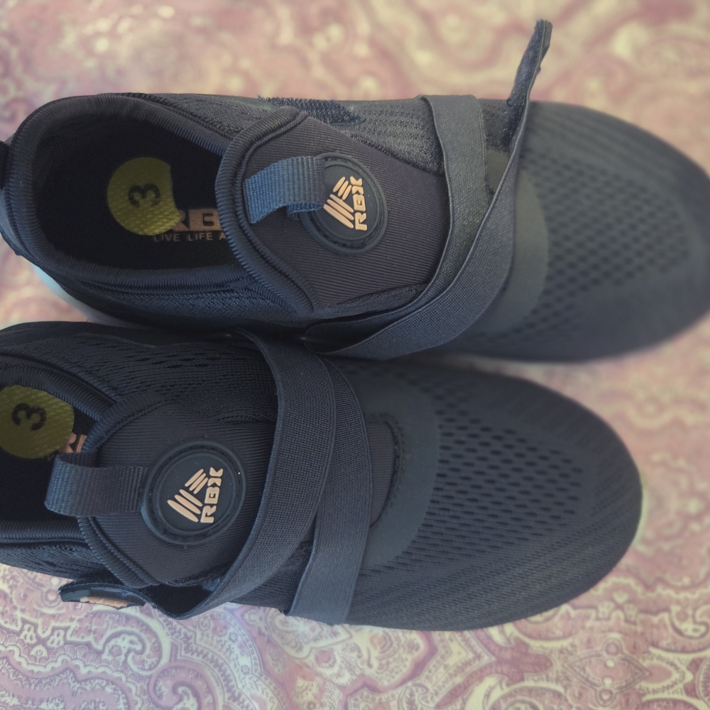 RBX Black Athletic Shoes